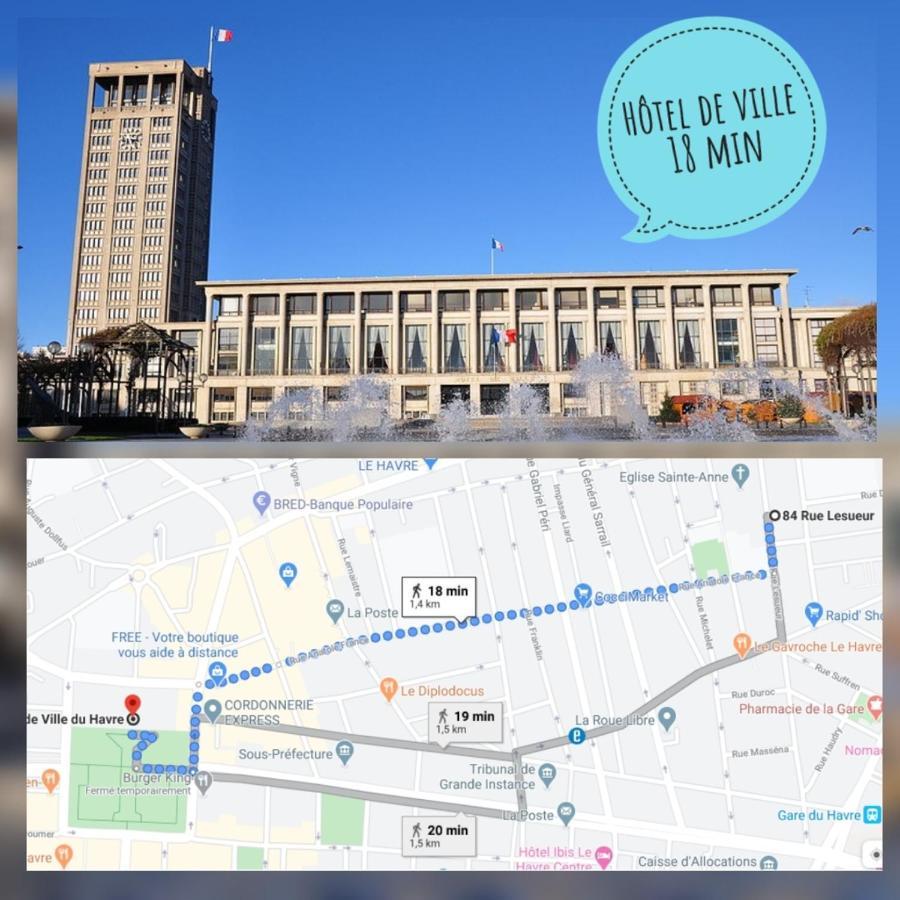 Lpah Halte Weekend Apartment Le Havre Luaran gambar