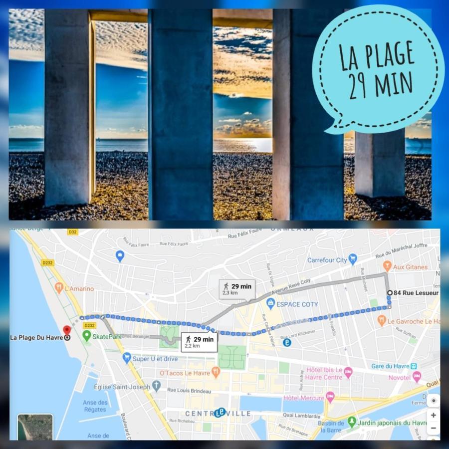 Lpah Halte Weekend Apartment Le Havre Luaran gambar