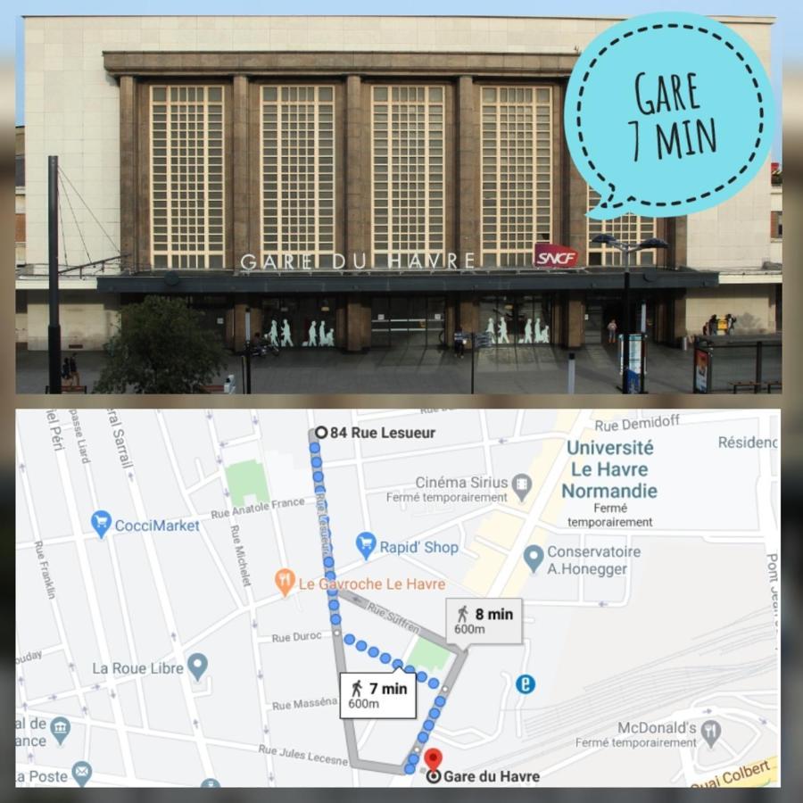 Lpah Halte Weekend Apartment Le Havre Luaran gambar